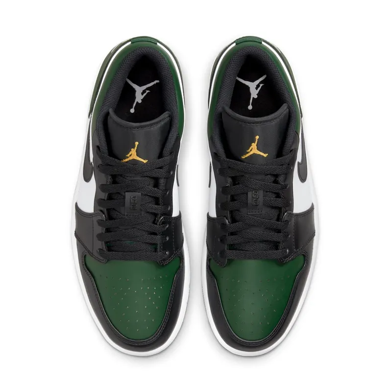 Air Jordan 1 Low Green Toe (GS) (553558-371)