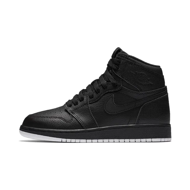 Air Jordan 1 Retro High BG Perforated Pack – “Black / White” (575441-002)