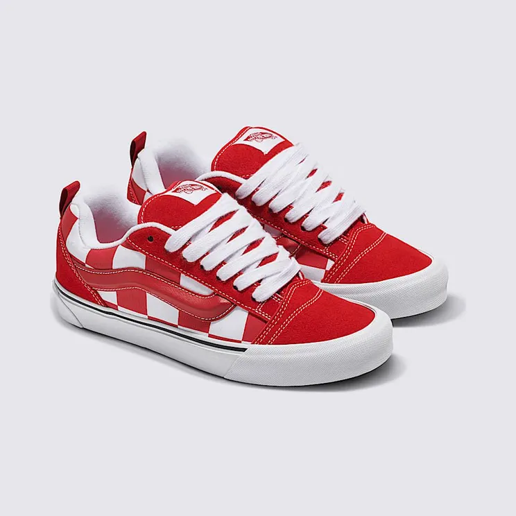 Vans Knu Skool Mega Check Red (VN0009QCRED)