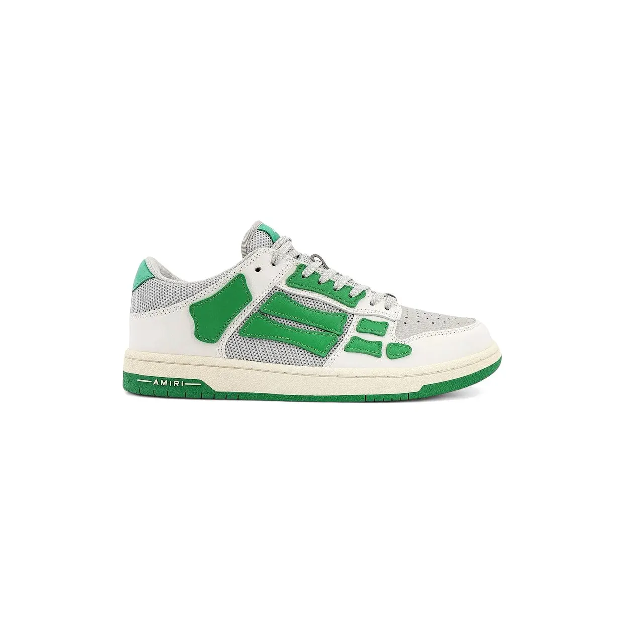 AMIRI Skel Top Low White Green Mesh (PS24MFS001-310)