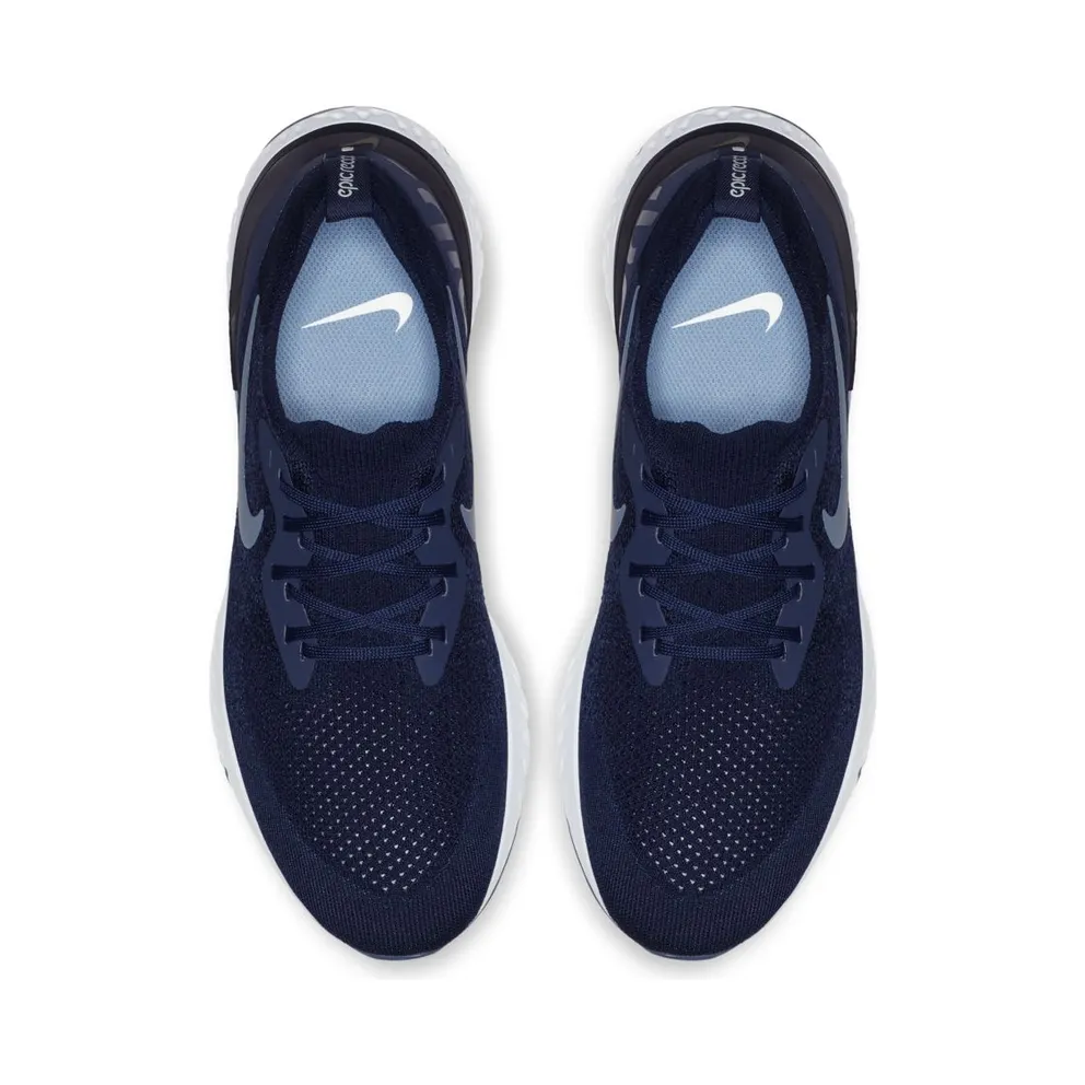 Nike Epic React Flyknit College Navy Diffused Blue College Navy/Football Grey-Black-Diffused Blue (AQ0067-402)