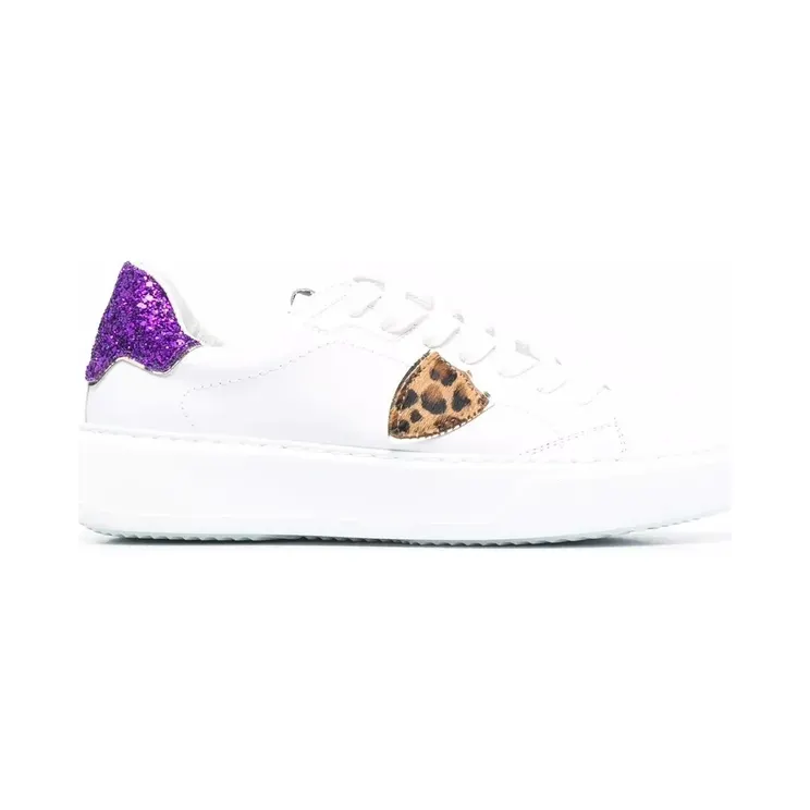 Philippe Model Paris Temple Veau low-top “White” (BTLDVG03)