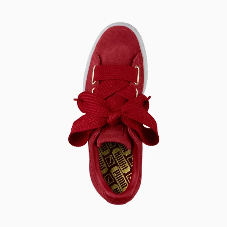 Puma Suede Heart Celebrate Red Dahlia (W)