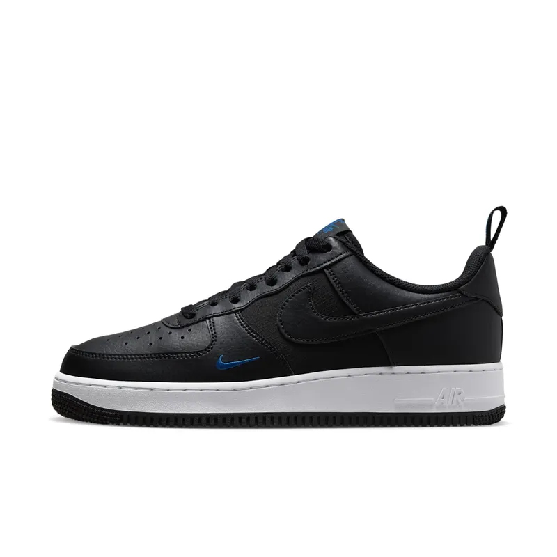 Nike Air Force 1 Low 07 Black Court Blue (FZ4625-001)