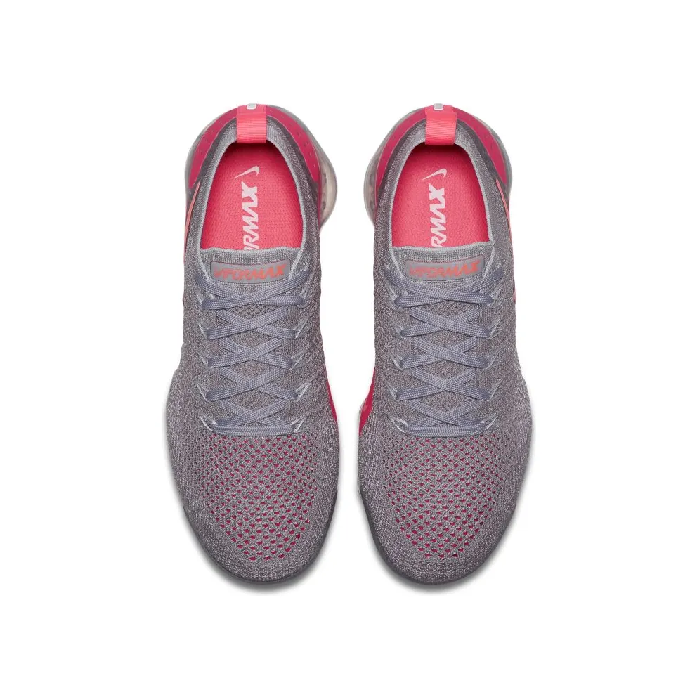 Nike Air VaporMax 2 Atmosphere Grey Crimson Pulse (W) Atmosphere Grey/Crimson Pulse-Total Orange (942843-005)