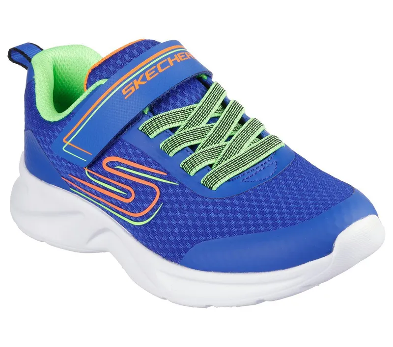 Skechers Dynamatic – Swift Tread Sneaker Blue/Limoen