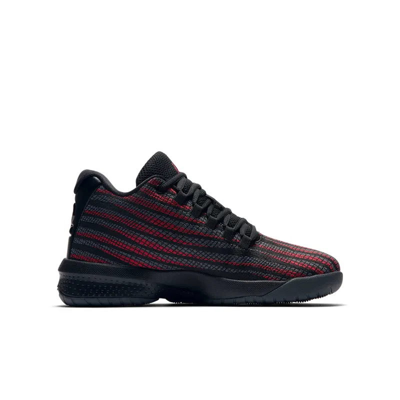 Jordan B. Fly Black Gym Red Dark Grey (GS) Black/Gym Red-Dark Grey (881446-005)