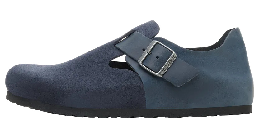 Birkenstock London Mixed Leather “New Navy” (1030167)