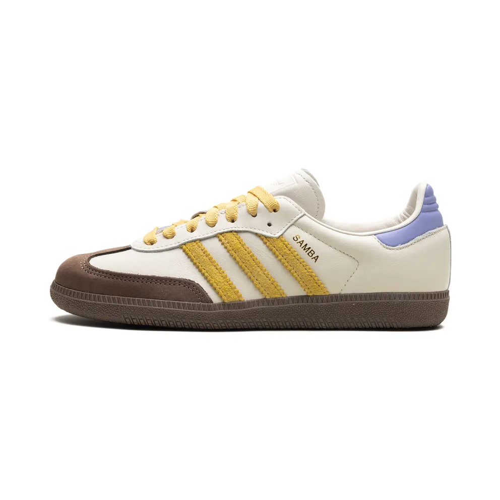 adidas Samba OG Shoes Off White / Oat / Violet Tone (IE0875)