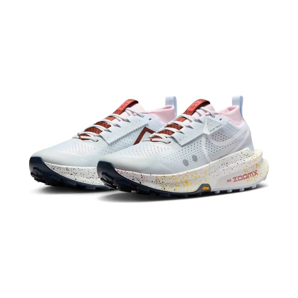 Nike ZoomX Zegama Trail 2 Pure Platinum Football Grey Pink Foam White (FD5190-009)