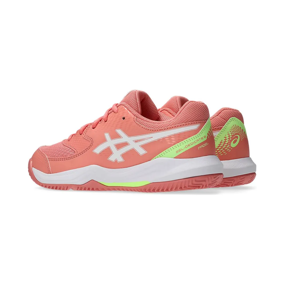 ASICS GEL-DEDICATE 8 PADEL GS “Guava / White” (1044A064-700)