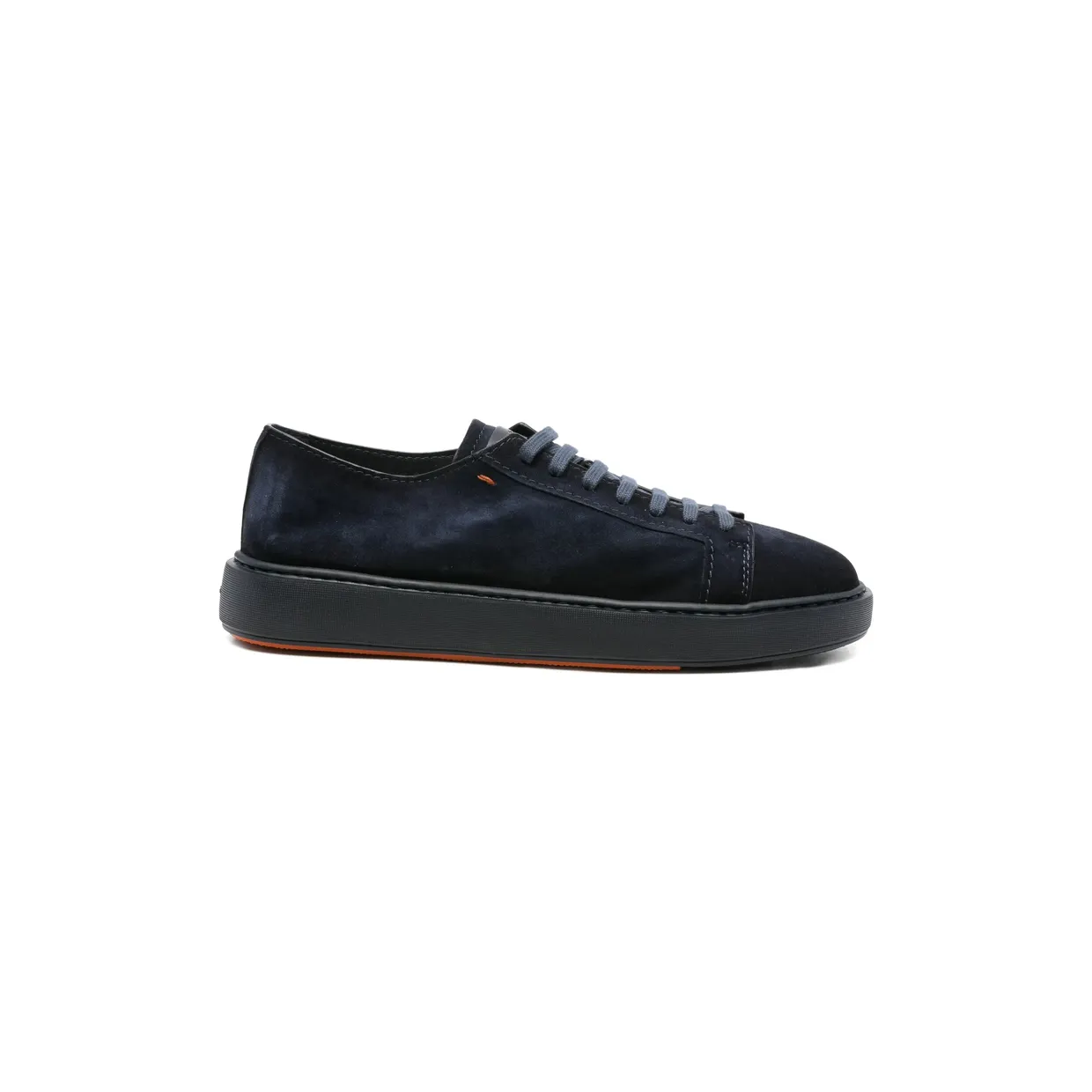 Santoni Suede Lace-up “Blue” (MBCD21571OCAC AOLU60)