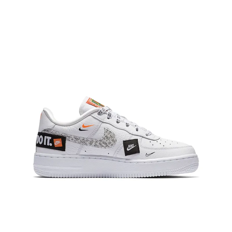 Nike Air Force 1 Low ‘Just Do It Pack’ White (GS) (AO3977-100)