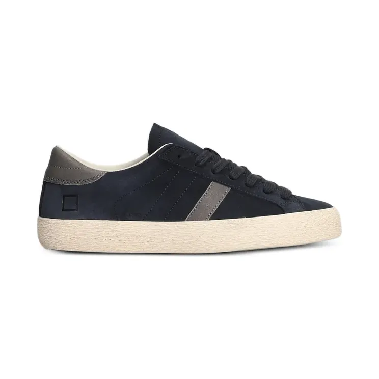 D.A.T.E. Hill aus Wildleder “Blue” (M451HLSDBL)