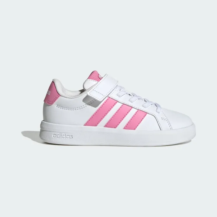 adidas Grand Court 3.0 Shoes Children “Cloud White / Bliss Pink / Bliss Pink” (JP9371)