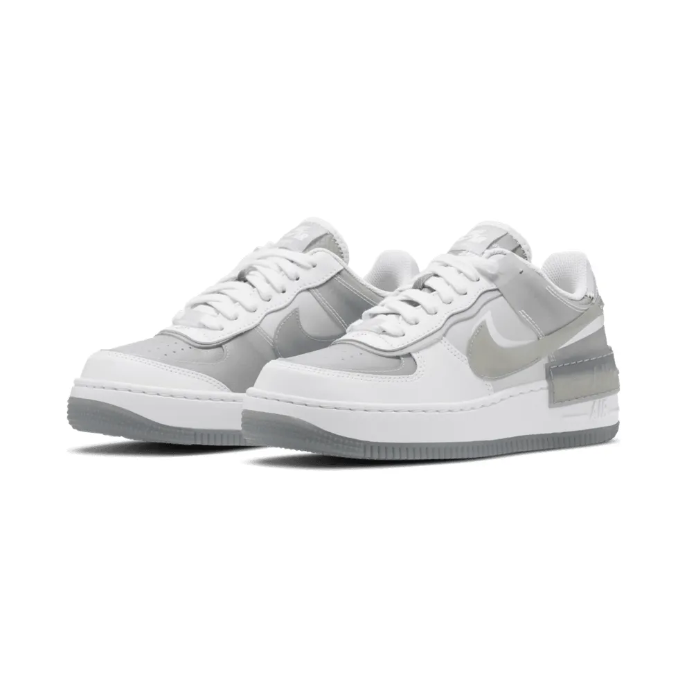 Nike Air Force 1 Shadow White Grey (W) White/Grey Fog-Photon Dust-Particle Grey (CK6561-100)
