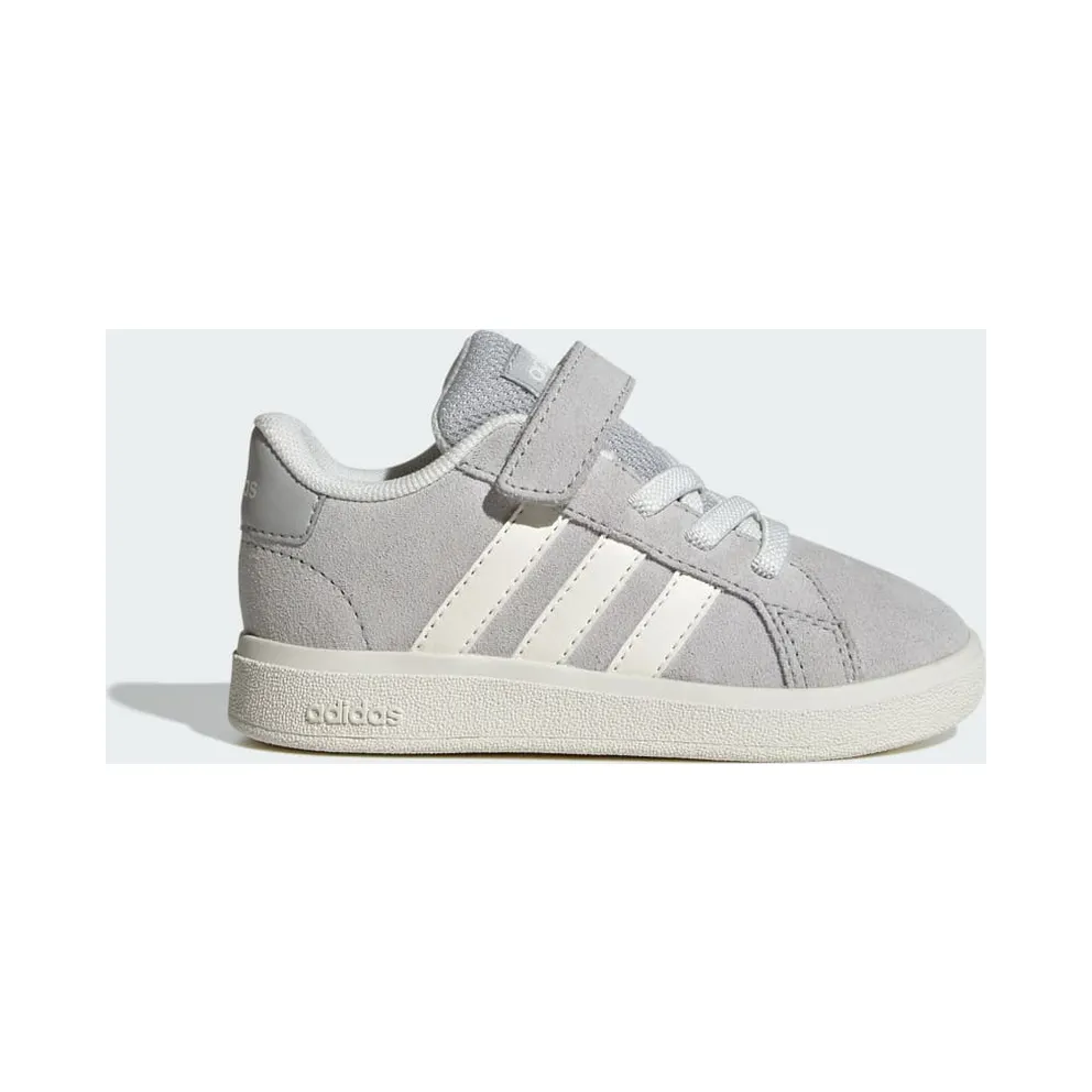Adidas Grand Court 2.0 Kids Grey Two / Off White / Cloud White (JR0782)