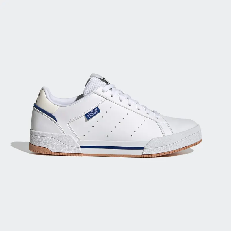 Adidas Court Tourino Cloud White / Cloud White / Collegiate Royal (GX4379)