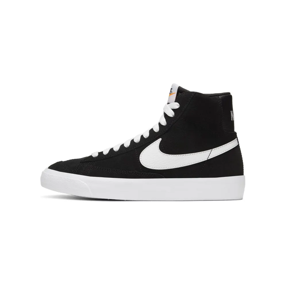 Nike Blazer Mid’ 77 Suede Older Kids’ Black (DD3237-002)