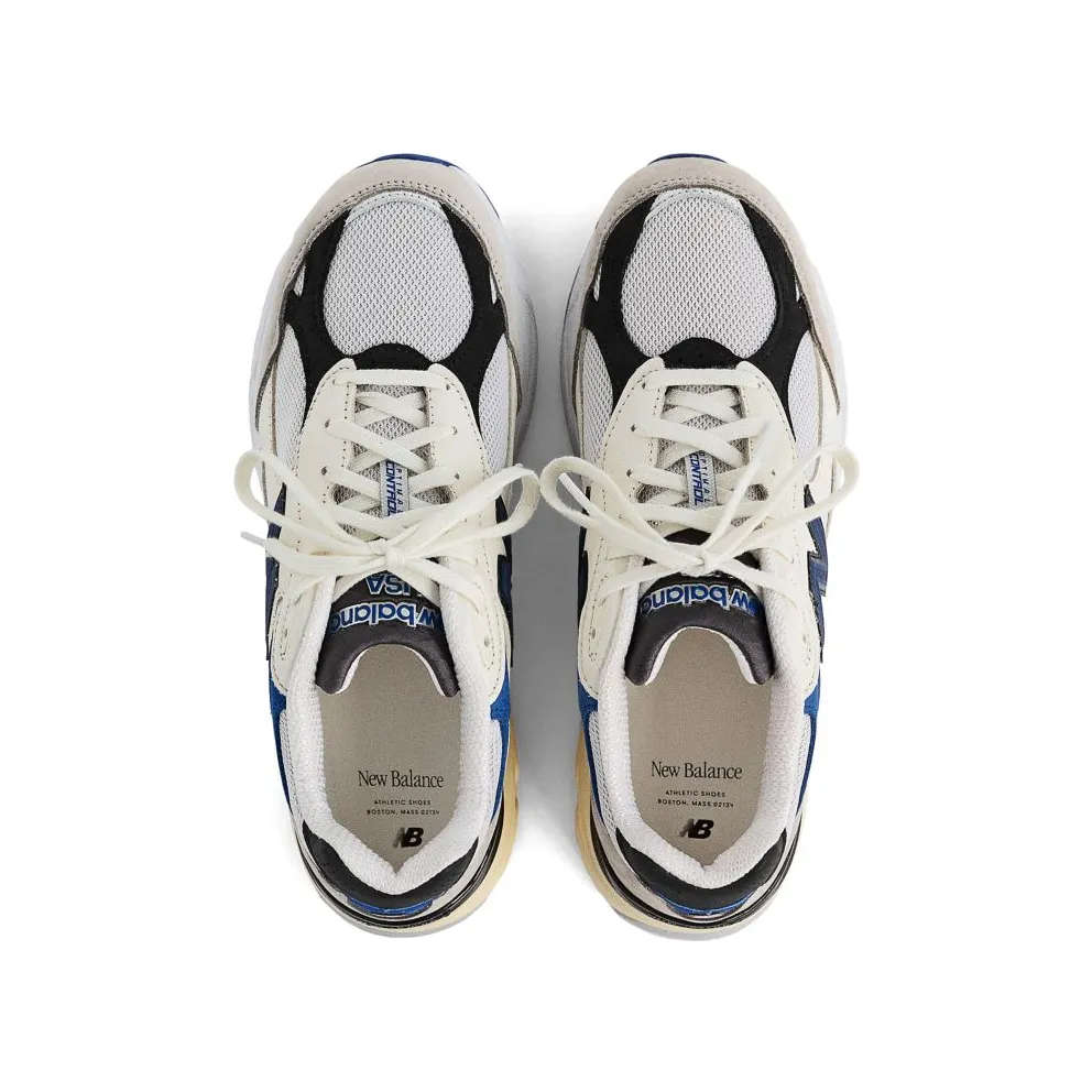 New Balance 990v3 MiUSA White Blue (M990WB3)