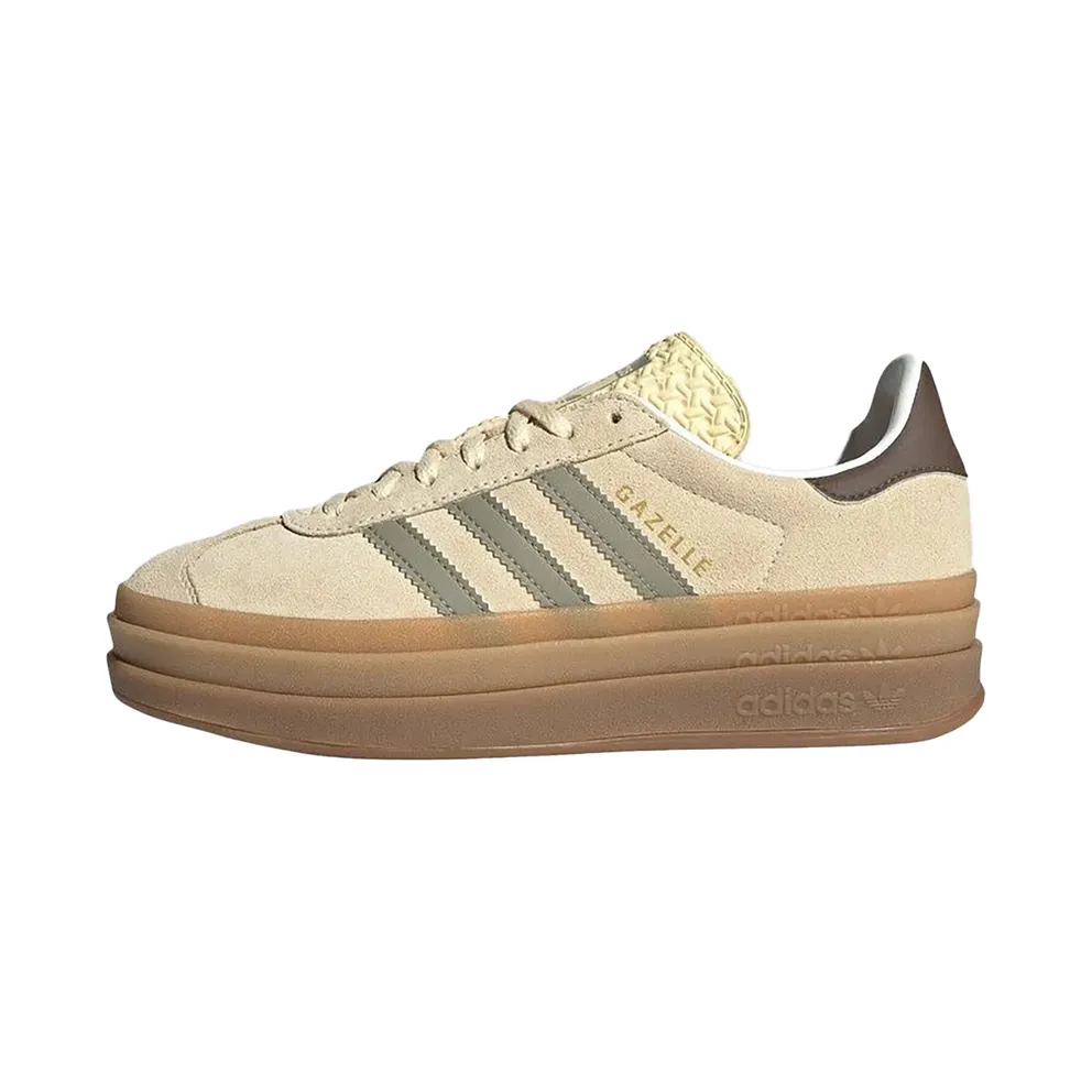 adidas Gazelle Bold W (beige / green) – JI2696