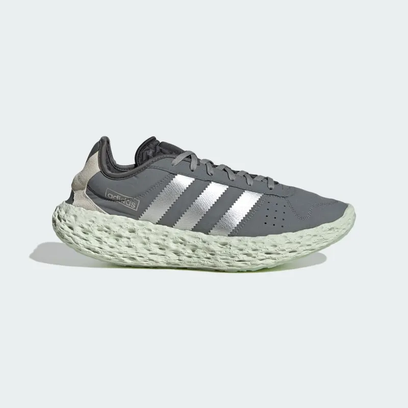 Adidas Zponge Grey Four / Matte Silver / Solar Red (JH8111)