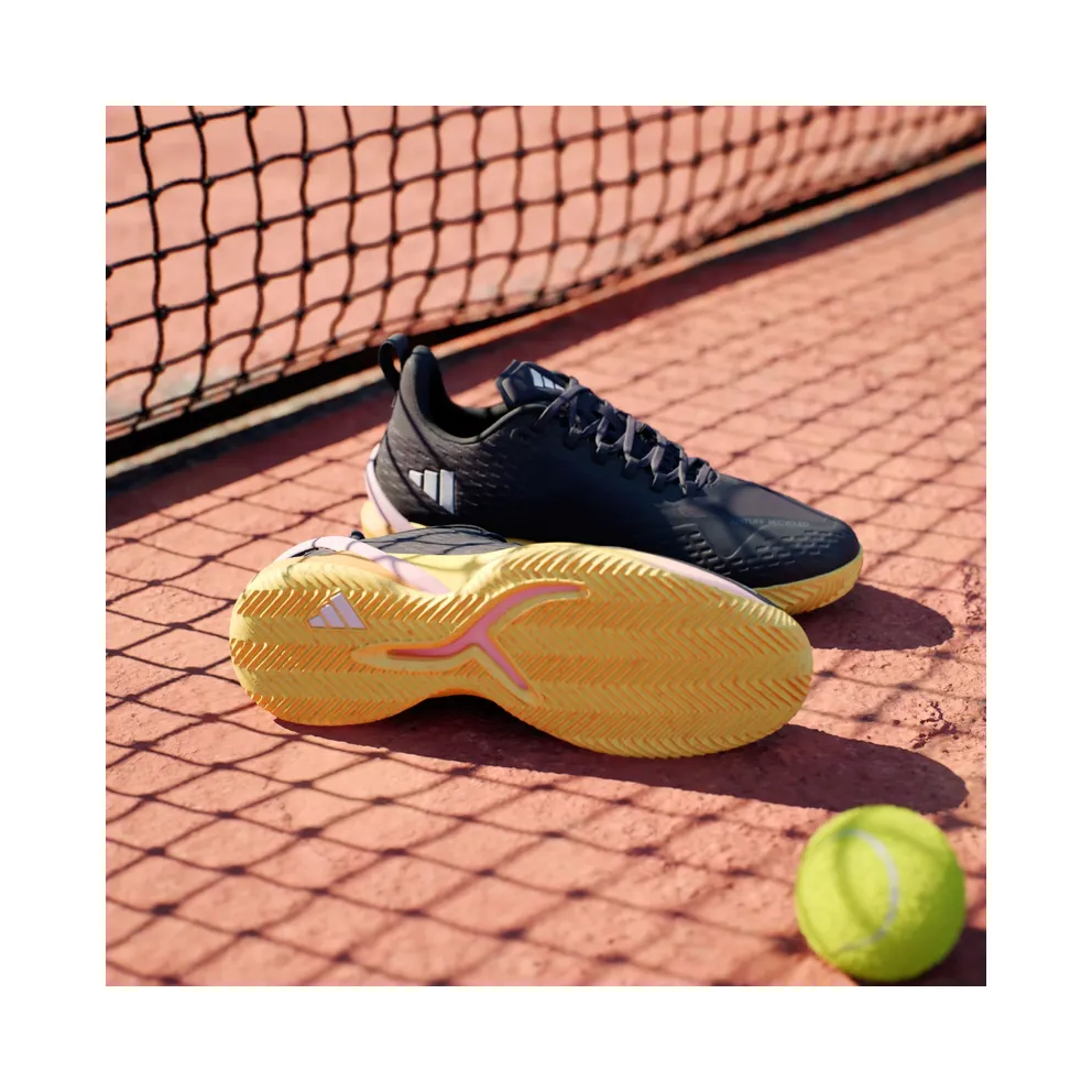 Adidas adizero Cybersonic Tennis Aurora Black / Zero Metalic / Spark (IF0437)