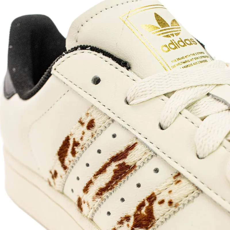 adidas Superstar II Off White Cow Print (JQ6473)