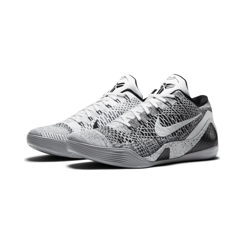 Nike Kobe 9 Elite Low Beethoven White/Black-Wolf Grey (639045-101)
