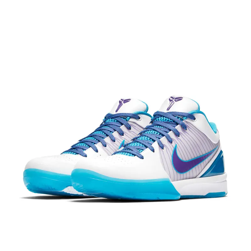 Nike Kobe 4 Protro Draft Day Hornets White/Varsity Purple-Orion Blue (AV6339-100)