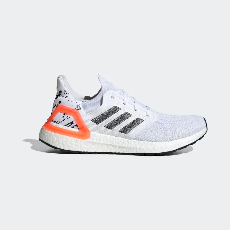 Adidas UltraBoost 20 White Orange (EG0699)