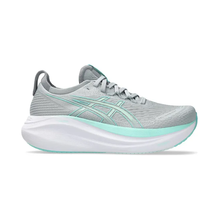 ASICS Gel-Nimbus 27 Piedmont Grey Illuminate Mint (1012B753-020)