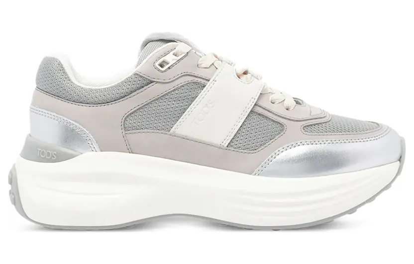 Tod’s Sneakers met plateauzool – Grijs (XXW81L0JP40UOK)