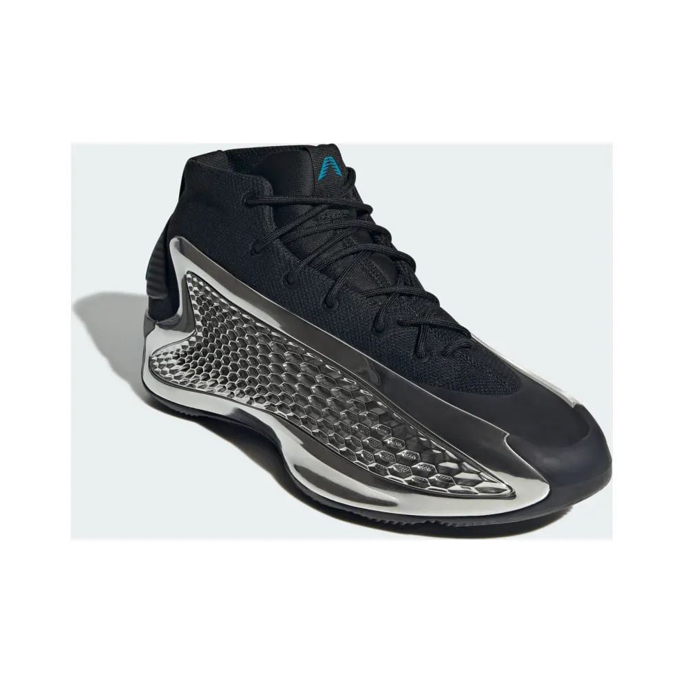 Adidas Anthony Edwards 1 Low Core Black / Silver Metallic / Core Black (JI0424)