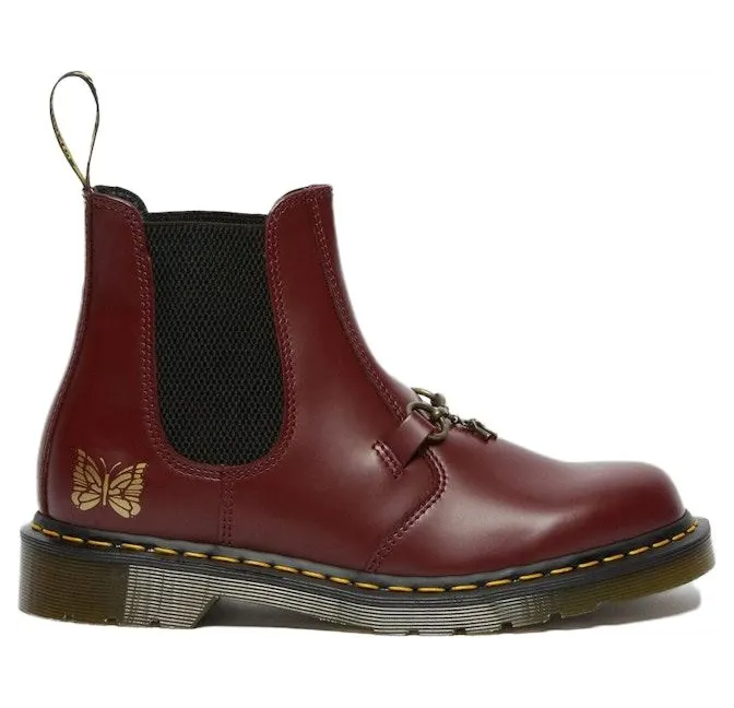 Dr. Martens 2976 Snaffle Chelsea Boots Needles Cherry Red