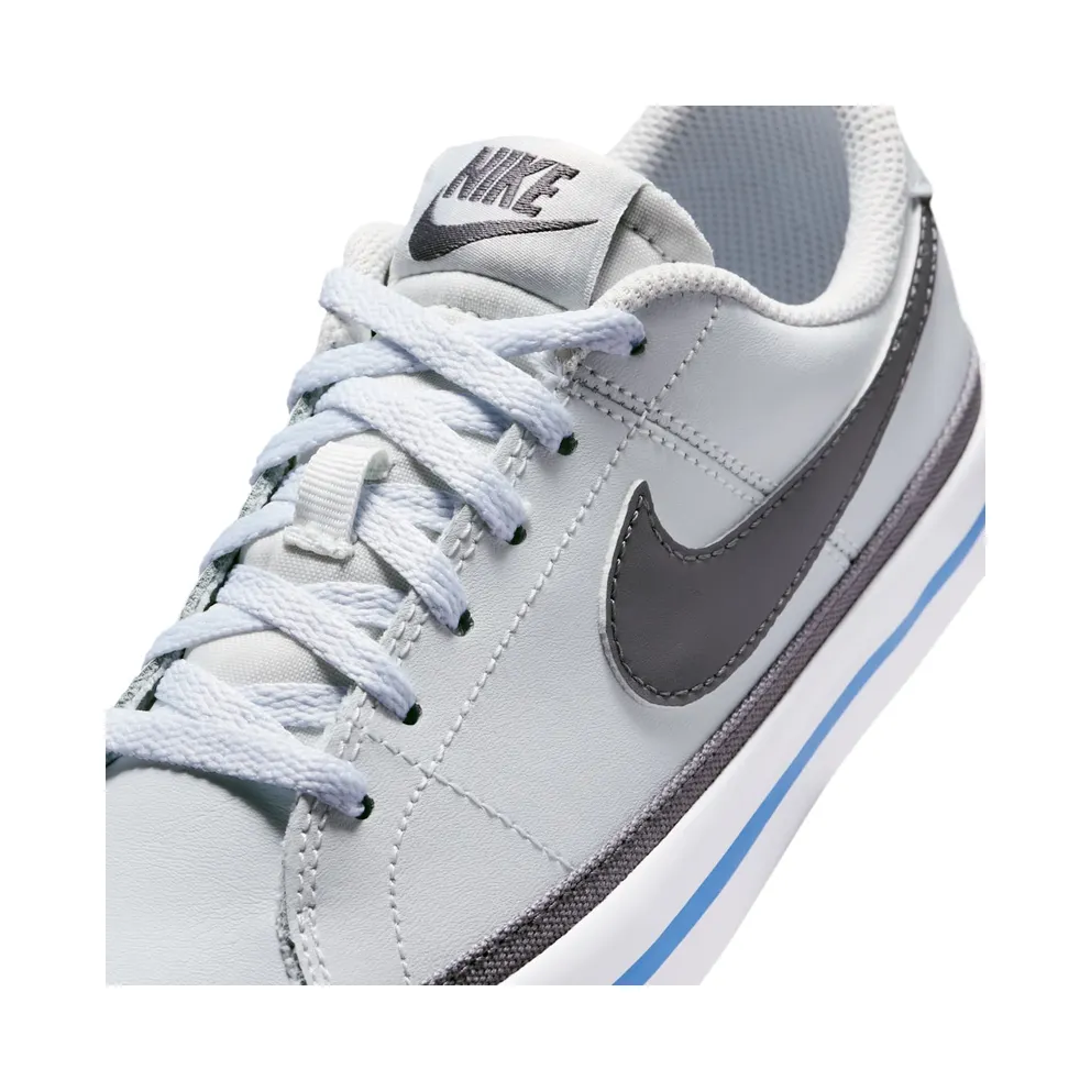 Nike Court Legacy Off White Blue Crystal Pencil Point (DA5380-135)