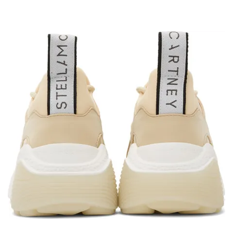 Stella McCartney Beige Eclypse Sneakers (491514N0016) (3)