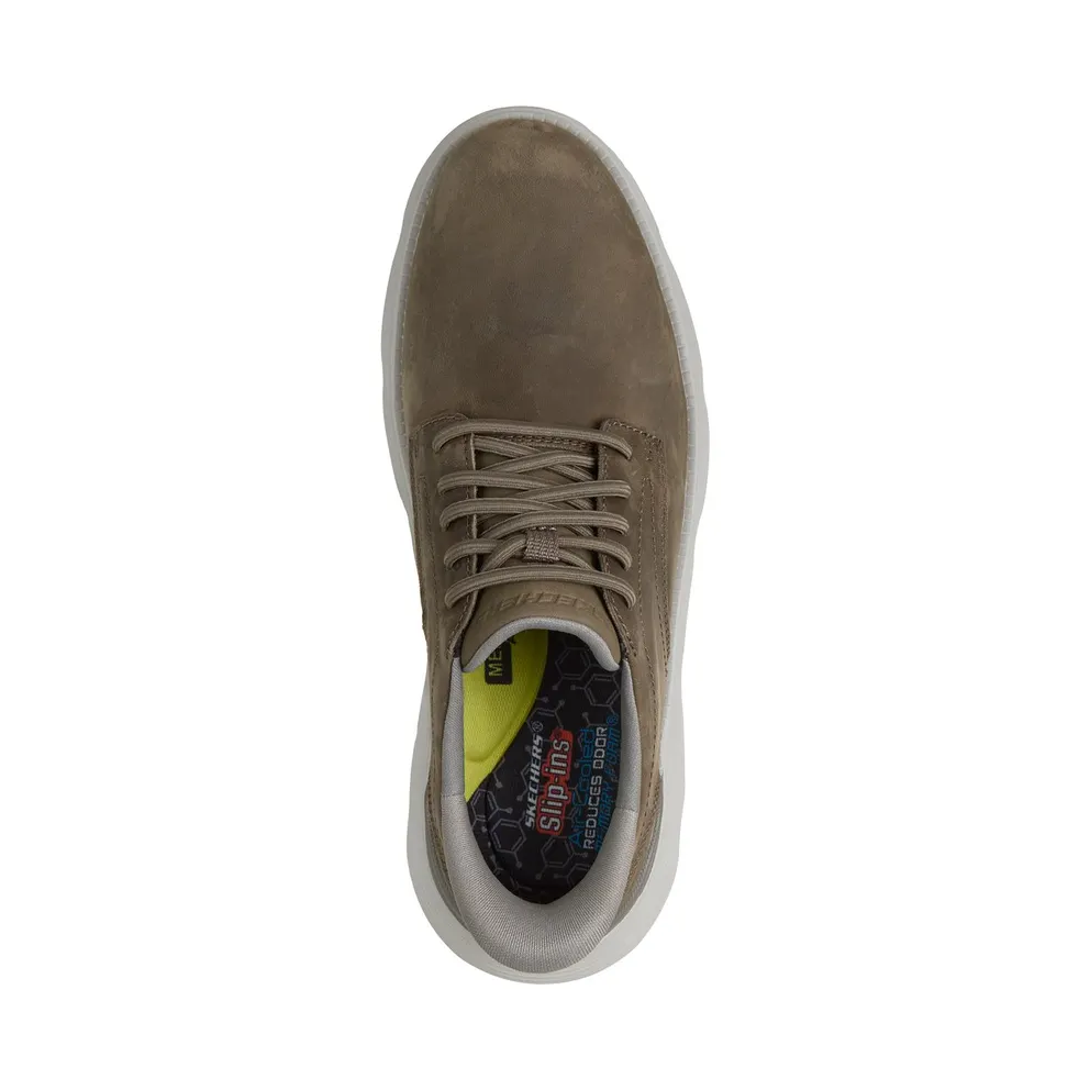 Skechers Slip-ins: Garza – Duran Sneaker Donker Taupe