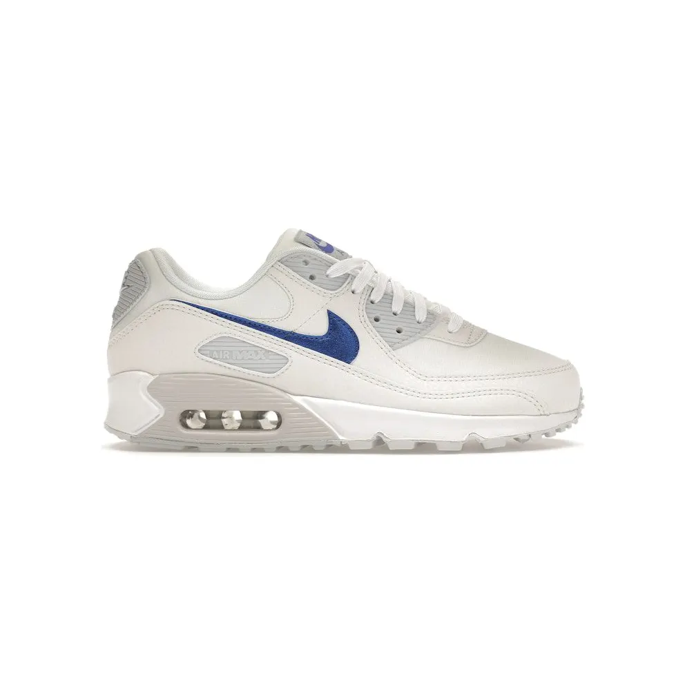 Nike Air Max 90 White Metallic Blue (DX0115-100)