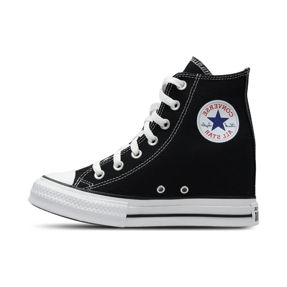 Converse Chuck Taylor All Star Classic Wedge Platform Black Red Navy (A11909C)