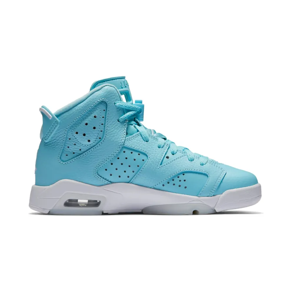 Jordan 6 Retro Pantone (GS) Still Blue/White-White (543390-407)