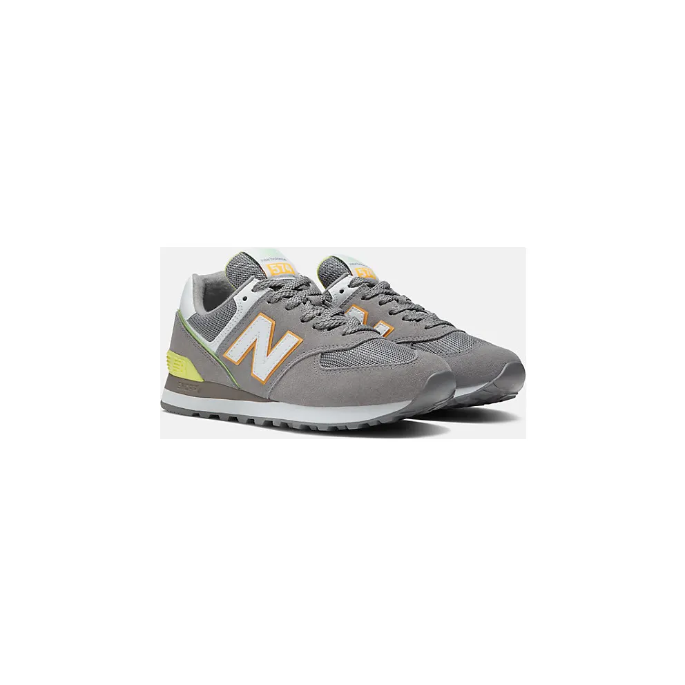 New Balance New Balance Grey/Yellow (WL574CM2)