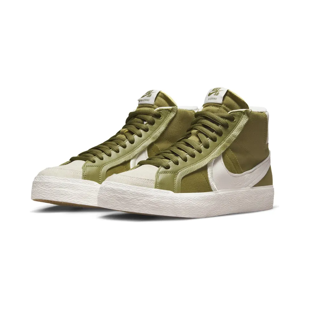 Nike ZOOM BLAZER MID PREMIUM PLUS SB “OLIVE” (DR9144-300)