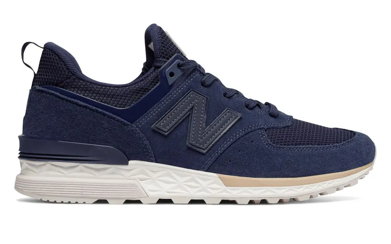 New Balance 574 Navy White Tan (MS574FSL)