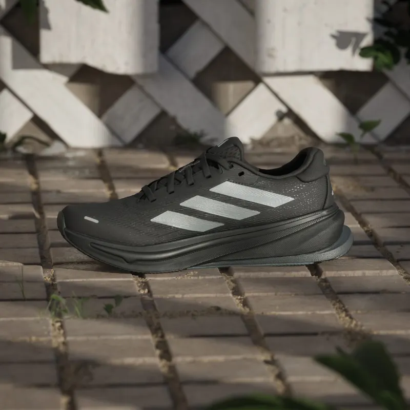 adidas Supernova Rise 2 Black Silver Metallic (JQ7697)
