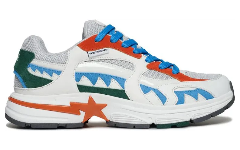 A Bathing Ape Shark Sta Indonesia (1FWK201303-WHT)