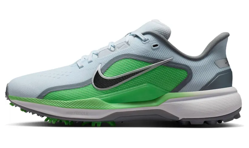 Nike Pegasus 1 Golf ‘Football Grey Illusion Green’ “Football Grey / Illusion Green / Black” (HV4700-002)