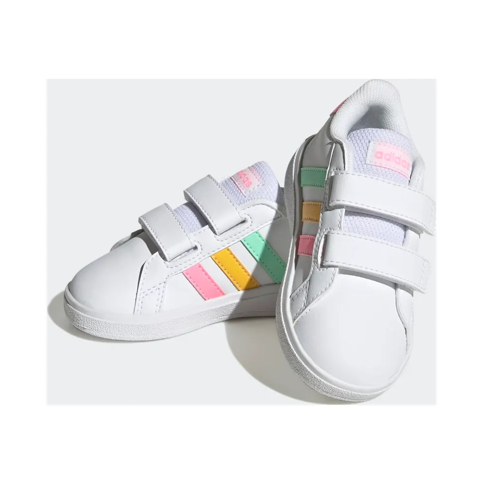 adidas Grand Court Lifestyle Cloud White / Pulse Mint / Beam Pink (HP8917)