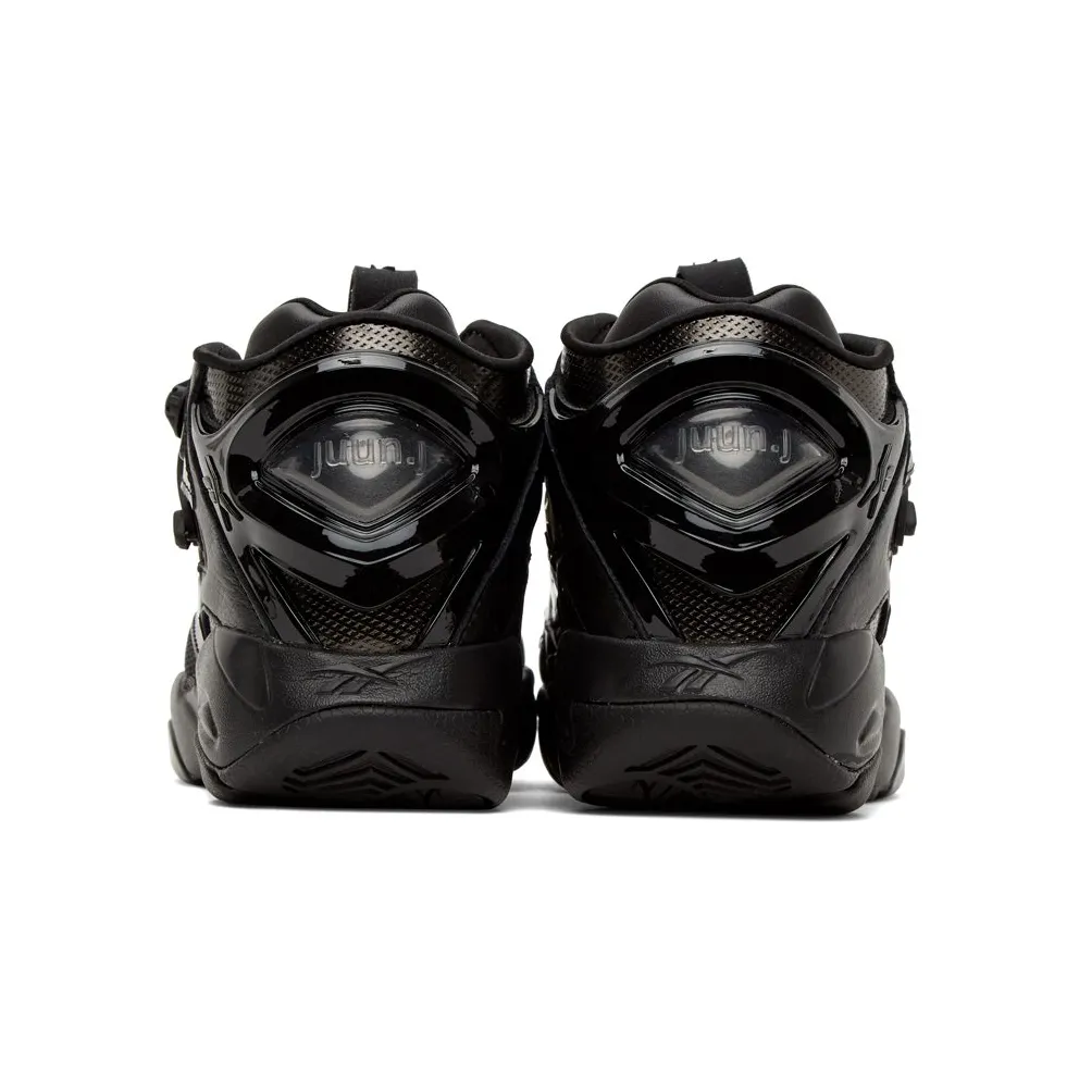 Reebok Pump Court JuunJ Black Black/Cold Grey 7-Black (Other Brands Reebok)