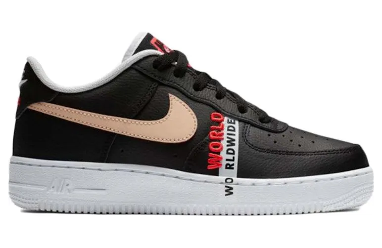 Nike Air Force 1 Low LV8 Worldwide Pack Grey Crimson (CN8536-001)
